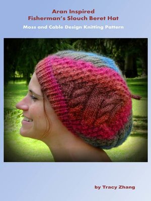 cover image of Aran Inspired Fisherman's Slouch Beret Hat
